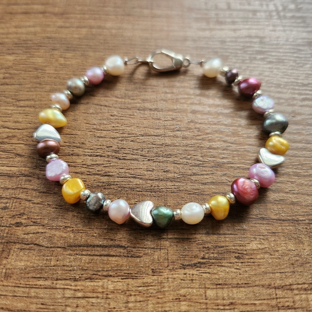 Multicolor Pearl Bracelet